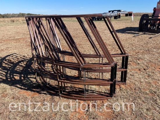 HD ROUND BALE FEEDERS 50" TALL, 98" DIAMETER,