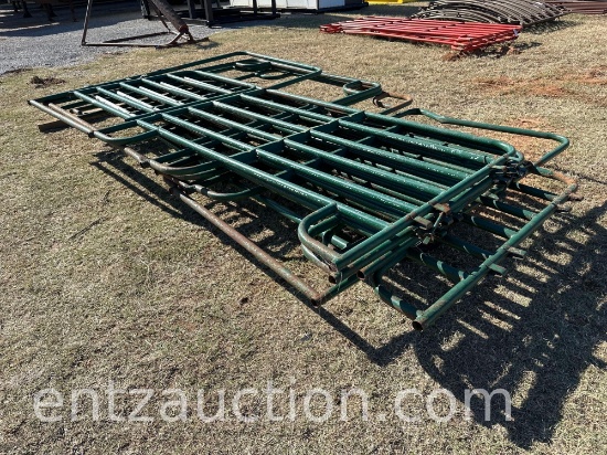12' BOW PANELS, 6 BAR 3) W/ 6' GATE, 2) W/ 4' GATE