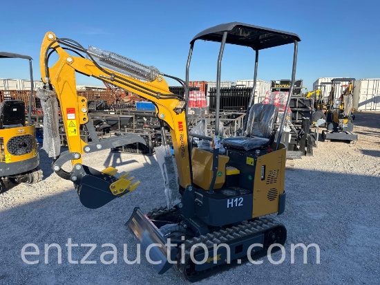 AGT MINI EXCAVATOR H12, 7" X 48" TRACKS, 14"