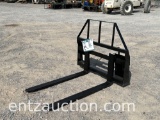 SET OF PALLET FORKS, 45