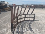 HD ROUND BALE FEEDER, 3 SECTION, UNUSED