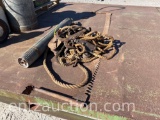 LOT OF ROPES & PULLEYS