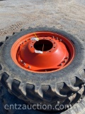 LOT OF ALLIANCE TIRES & RIMS, 2) 320/90R50 REARS &