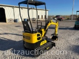 AGT QH12 MINI EXCAVATOR, BRIGGS 13 1/2 HP, BACK