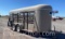 BP STOCK TRAILER 5' X 16', TA, 2 COMPARTMENT,