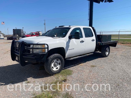 2013 CHEVY 2500 SILVERADO PICKUP, CREW CAB,