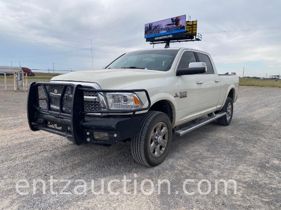 2017 DODGE 2500 HD PICKUP, CREW CAB, 4X4,