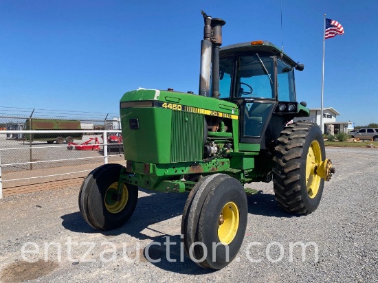 1988 JD 4450 TRACTOR, POWERSHIFT, C&A, 3PT, PTO,