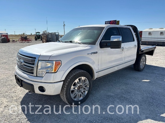 2012 FORD F150 PLATINUM PICKUP, AUTO, 6.2L GAS,