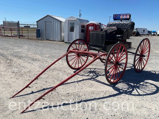 HORSE DRAWN BUGGY W/ HARNESS