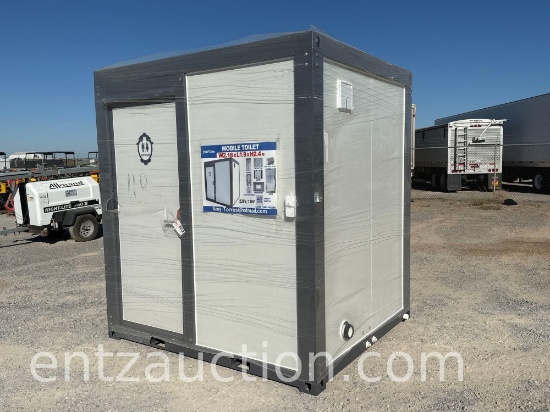 BASTONE MOBILE TOILET, 85" X 75" X 93",