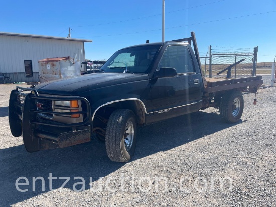 2000 CHEVY SILVERADO 3500 PICKUP, SINGLE CAB, V8,