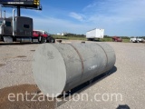 500 GAL. STEEL DIESEL TANK ON SKIDS