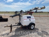 MAGNUM 8K LIGHT TOWER, BP, STARTS, *BAD GENERATOR*