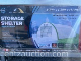 STORAGE SHELTER, 20' X 30' X 12', SINGLE TRUSS,