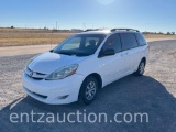 2006 TOYOTA SIENNA VAN, GAS, AUTO,