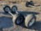 ANHYDROUS TRAILER AXLES, TORSION, 5 BOLT HUBS,