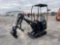 AGT INDUSTRIAL QS12R MINI-EX, 420 CC GAS ENGINE,