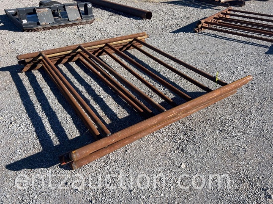 2 7/8" WITH 2 3/8" CROSS BRACES, 8' TALL *SOLD