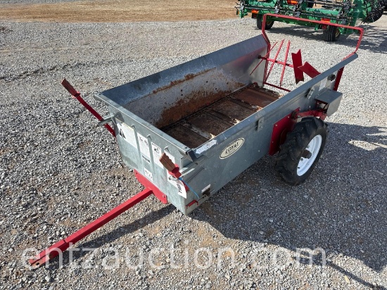 LOYAL TR METAL CRAFTERS MANURE SPREADER, 14 GAL.,
