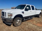 2008 FORD F350 PICKUP, SUPERDUTY, CREW CAB, 4X4,