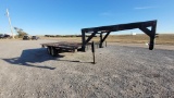 SHOPBUILT GN FLATBED TRAILER, 92
