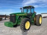 2001 JD 8410 TRACTOR, FWA, 8.1L,