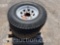 225/70R19 TIRE W/8 HOLE RIM, 265/70R17 TIRE W/8