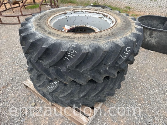 420/90R30 TIRES AND RIMS *SOLD TIMES THE QUANTITY