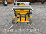 DEWALT DW7440RS TABLE SAW STAND W/ DEWALT DW745