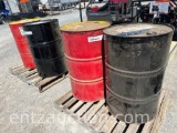 55 GAL. EMPTY OIL BARRELS
