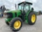 2010 JD 6140D TRACTOR C&A, 3PT, PTO,