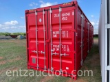 2023 SHIPPING CONTAINER, 8' X 40' X 9' 5