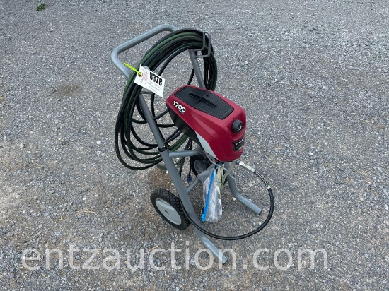 TITAN 1700 PRO, AIRLESS PAINT SPRAYER, USED