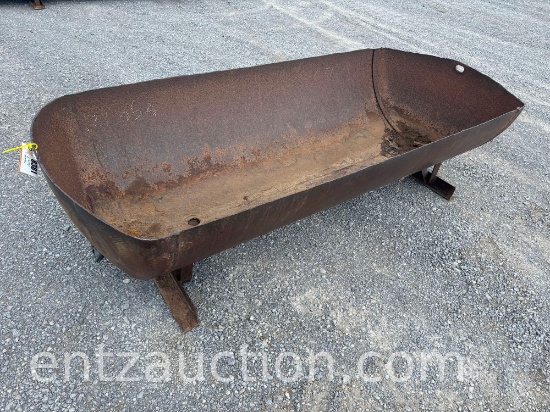 8' X 40" METAL TROUGH
