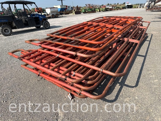 LOT OF 13) 16' CATTLE PANELS, 7 BAR