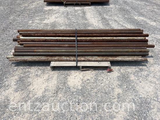 8' PIPE POSTS, 2 3/8" *SOLD TIMES THE QUANTITY*