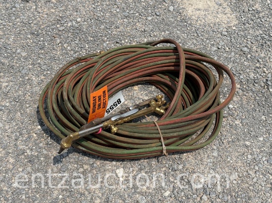 OXY ACETYLENE HOSES W/ 2 TORCH BODIES