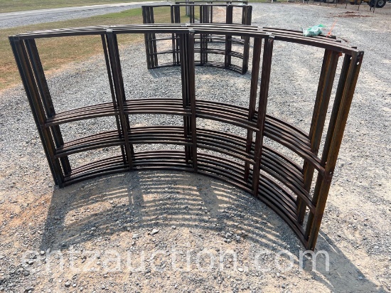HD ROUND BALE FEEDERS, 94" DIA. X 48" TALL,