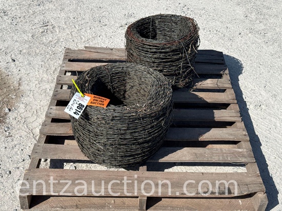 ROLLS OF BARBED WIRE *SOLD