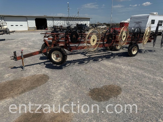 H&S 16 WHEEL HAY RAKE