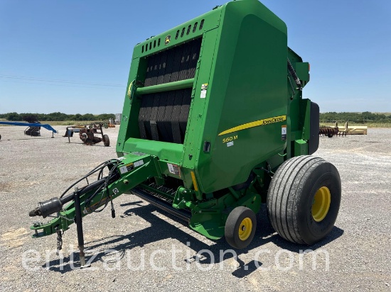 JD 560M MEGA WIDE BALER, 540 PTO, NET ONLY,