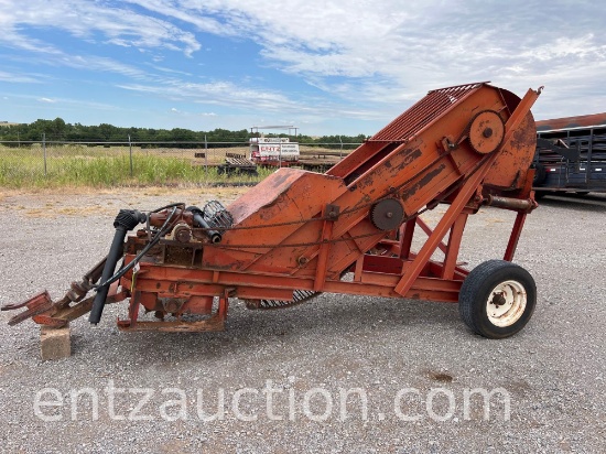 BERMUDA KING 28" GRASS DIGGER, SIDE DELIVERY,