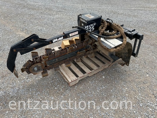 BRADCO 625 SKID STEER TRENCHER