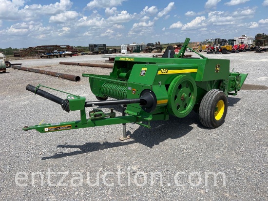JD 348 SQUARE BALER, 540 PTO,