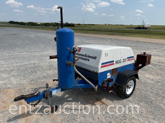 GRIMMER SCHMIDT AIR COMPRESSOR, NGG 351,