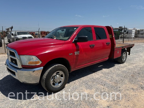 2012 DODGE RAM 2500 HD PICKUP, 5.7L HEMI, AUTO,