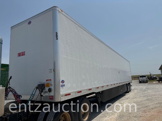 2018 UTILITY DRY VAN SEMI TRAILER, 53' X 102",