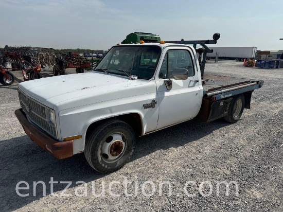 1981 CHEVY C30 PICKUP, 4 SPEED MANUAL,
