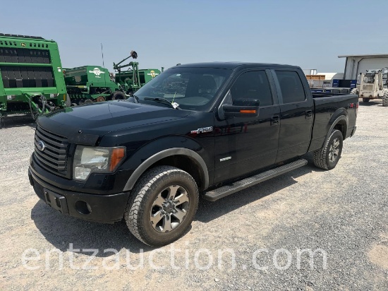 2011 FORD F150 XLT PICKUP, 3.5L ECOBOOST,